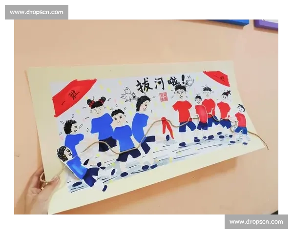 《决胜瞬间：激烈拔河比赛中的力量与团队协作碰撞》